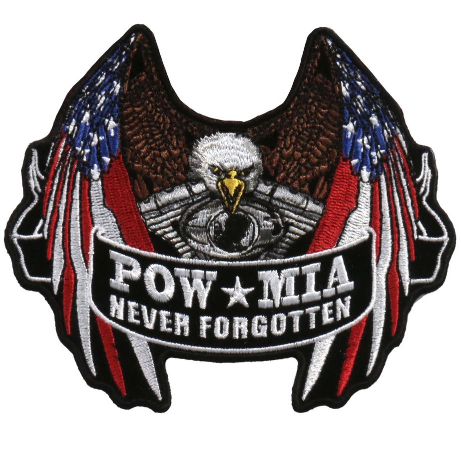 POW Flag Eagle Patch