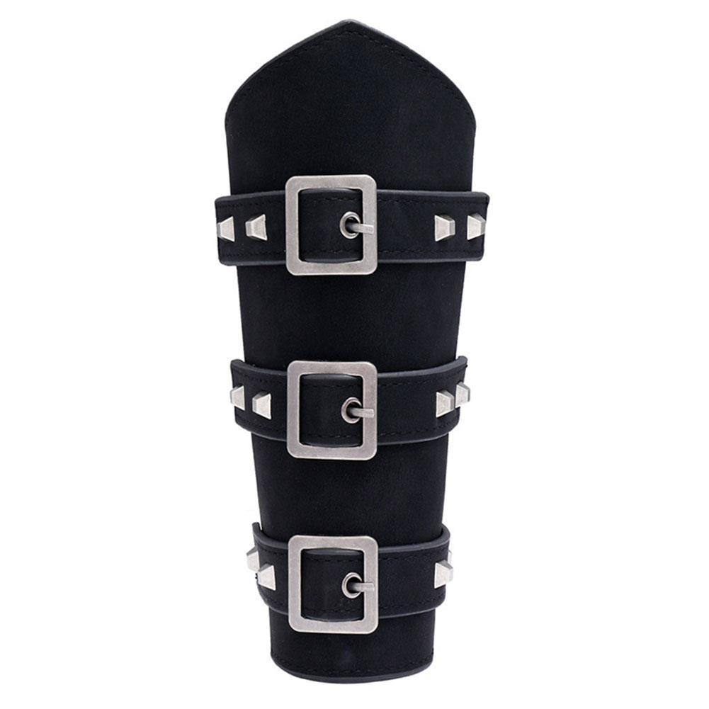 Men's Buckle Gauntlet Black
