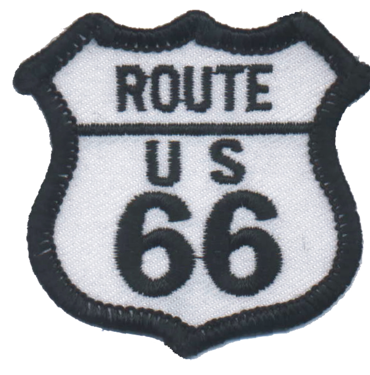 ROUTE 66 Shield Embroidered Patch
