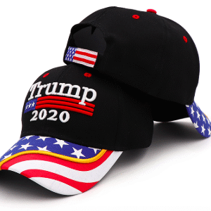 Trump 2020 Hat, Flag Brim