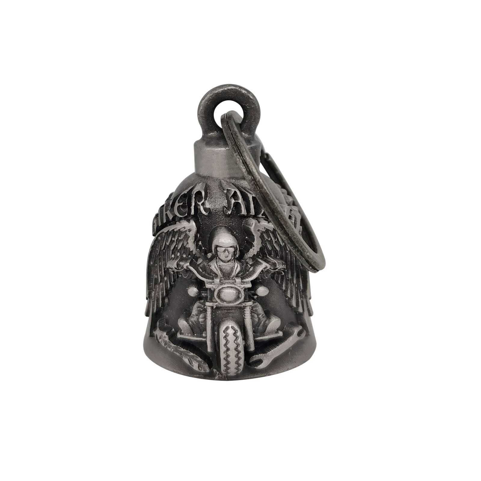 Biker Angel Riding Motorcycle Bell 