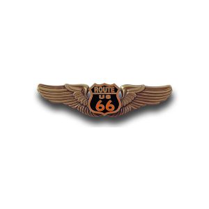Route 66 Wings Pin