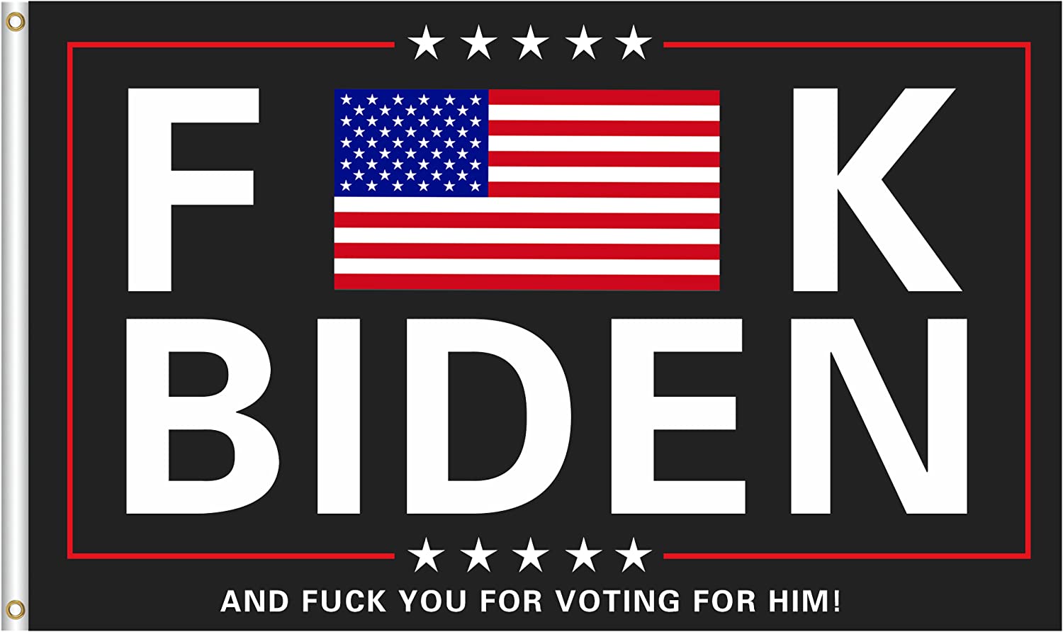 Fuck Biden USA Flag