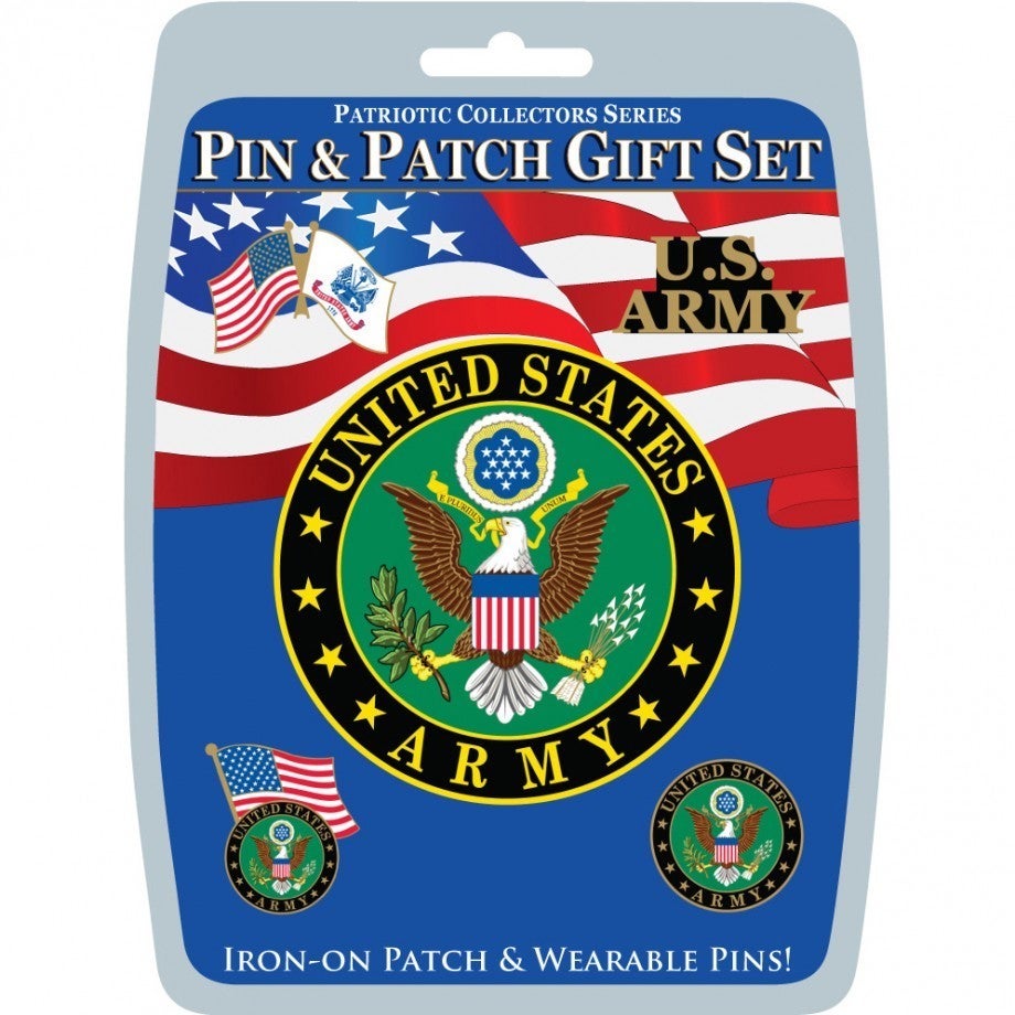 U.S. Army Pin & Patch Gift Set