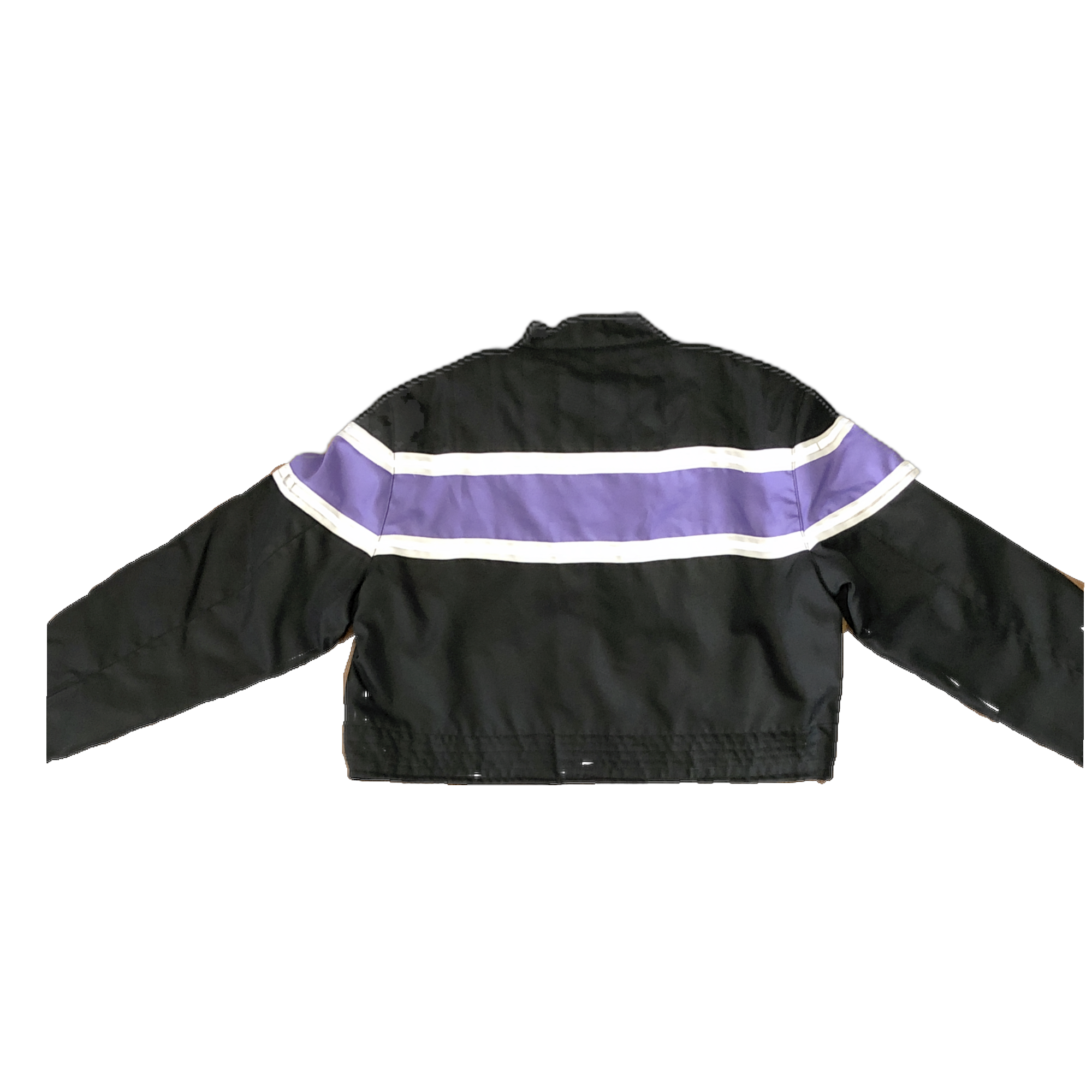 Purple Reflective Textile Racer Jacket