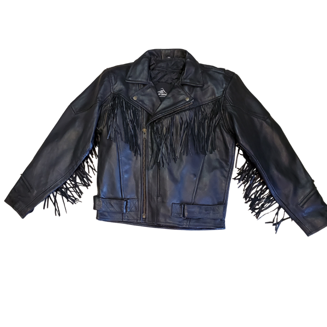 Pistol Pete Fringe Leather Jacket