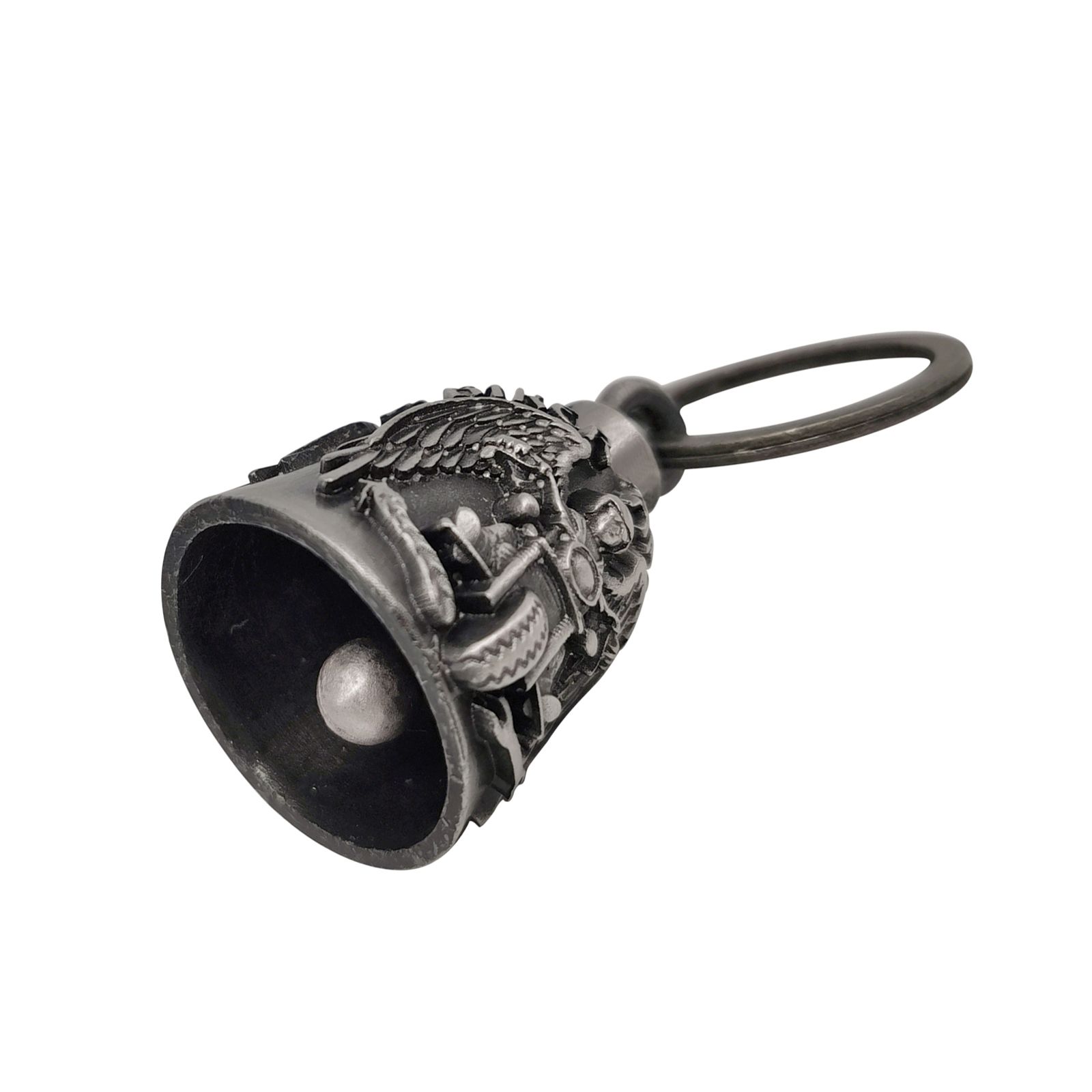 Biker Angel Riding Motorcycle Bell