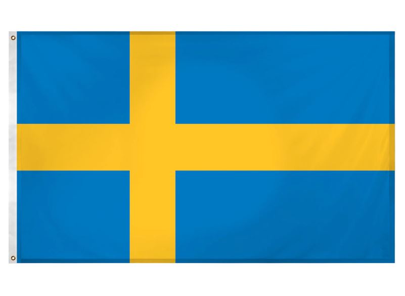 Sweden Flag grommet