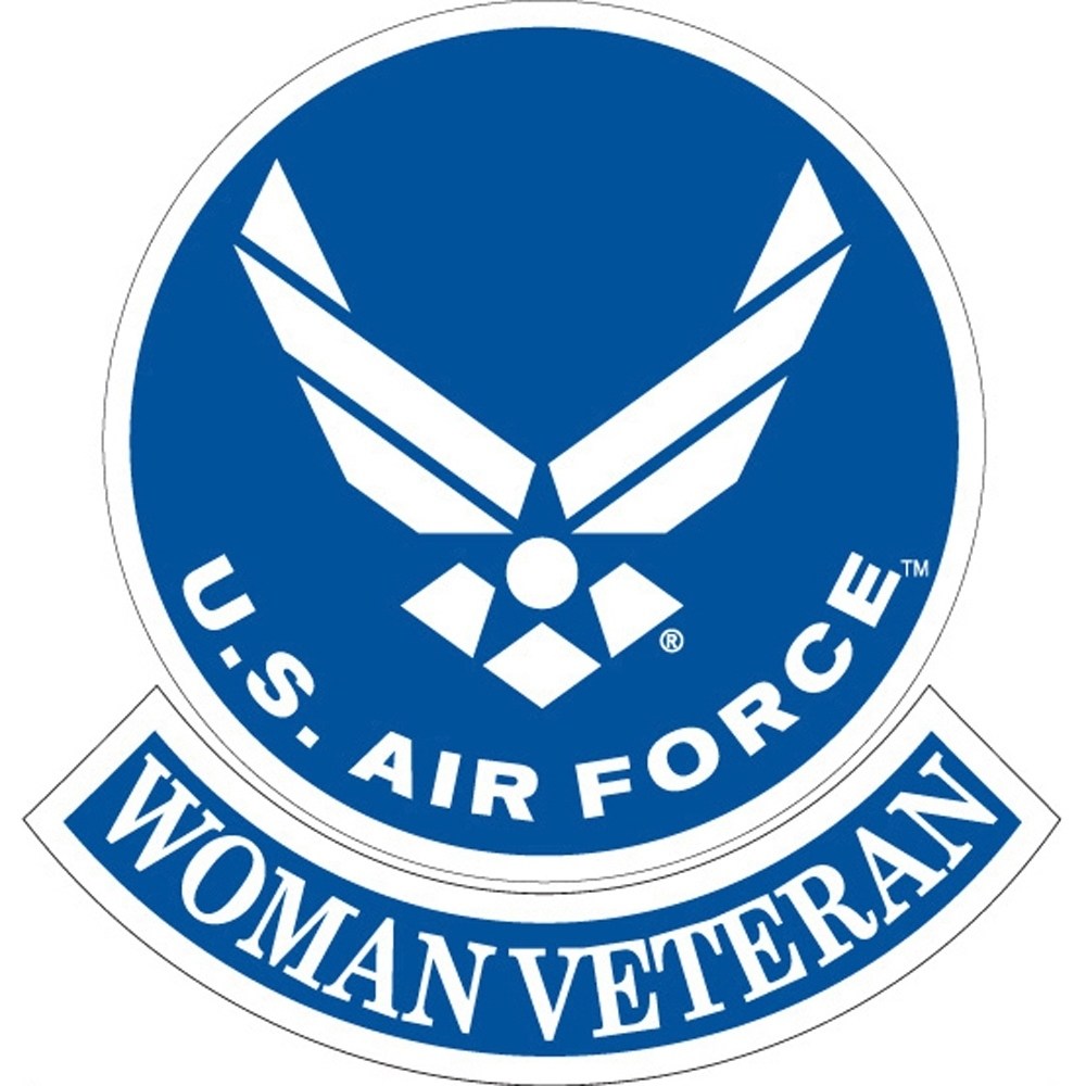 USAF United States Air Force Woman Veteran Embroidered Patch