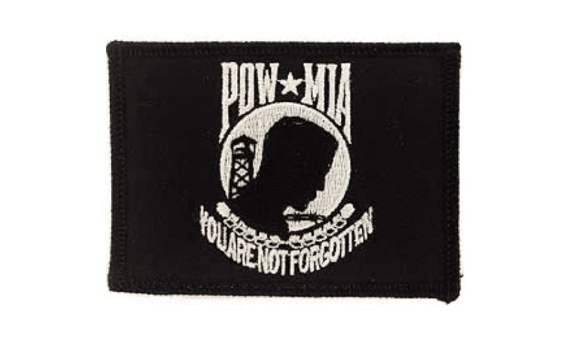 POW*MIA Flag Patch