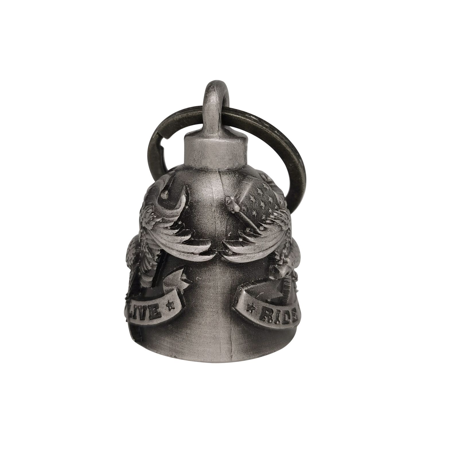 Live to Ride with Eagle Motorcycle Bell