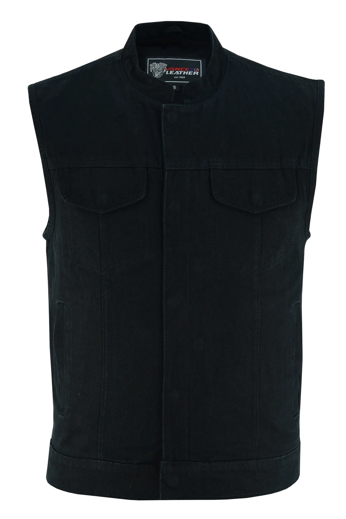 PRE-ORDER - Black Denim Vest