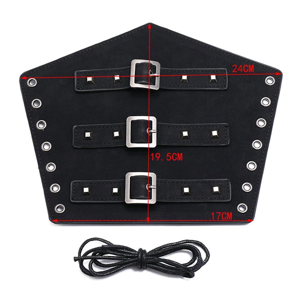 Men's Buckle Gauntlet Black