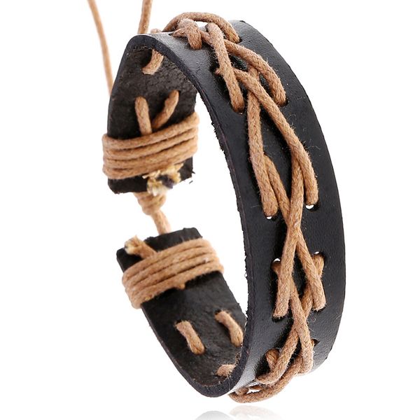 Woven Leather Bracelet