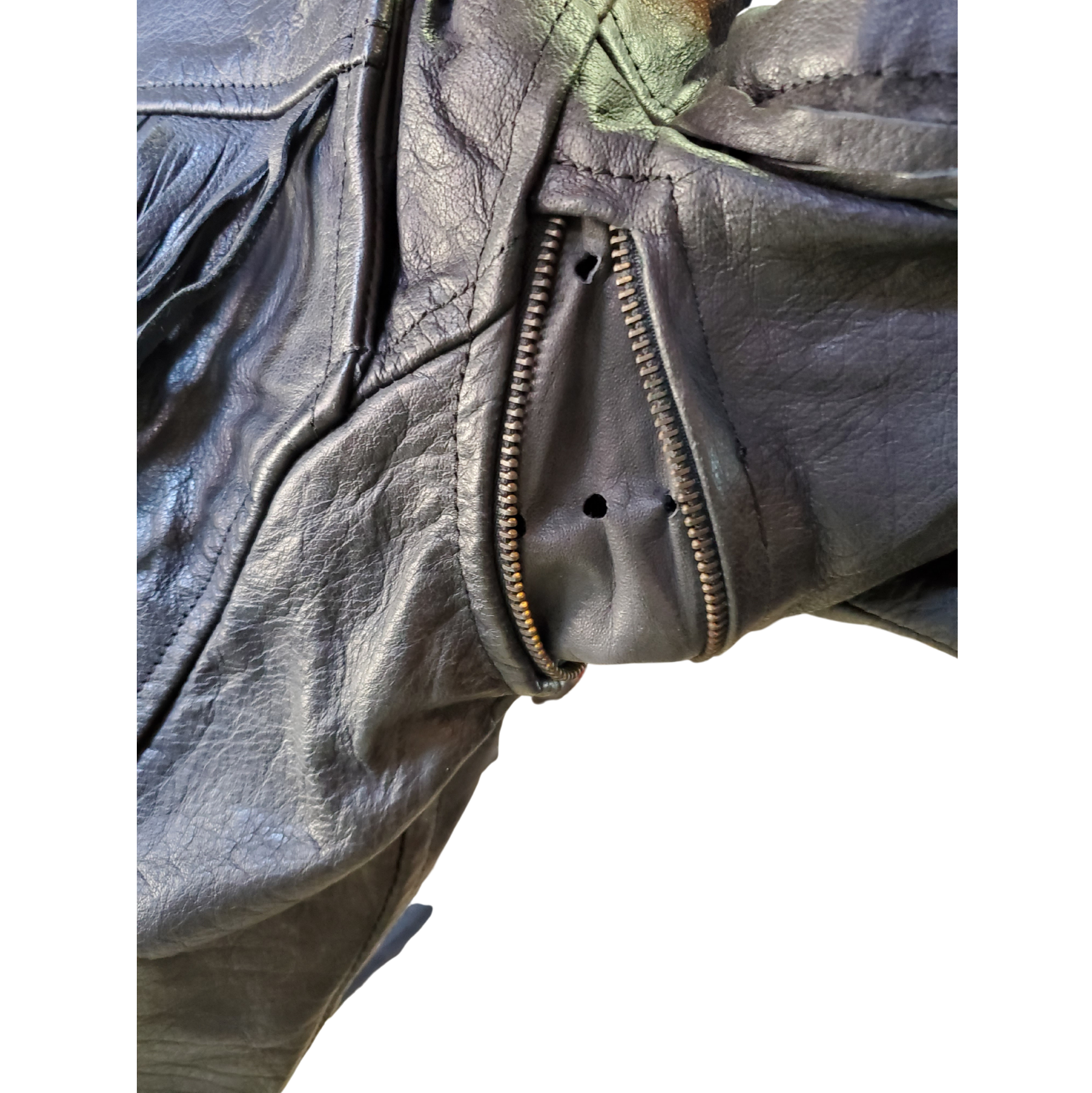 Pistol Pete Fringe Leather Jacket