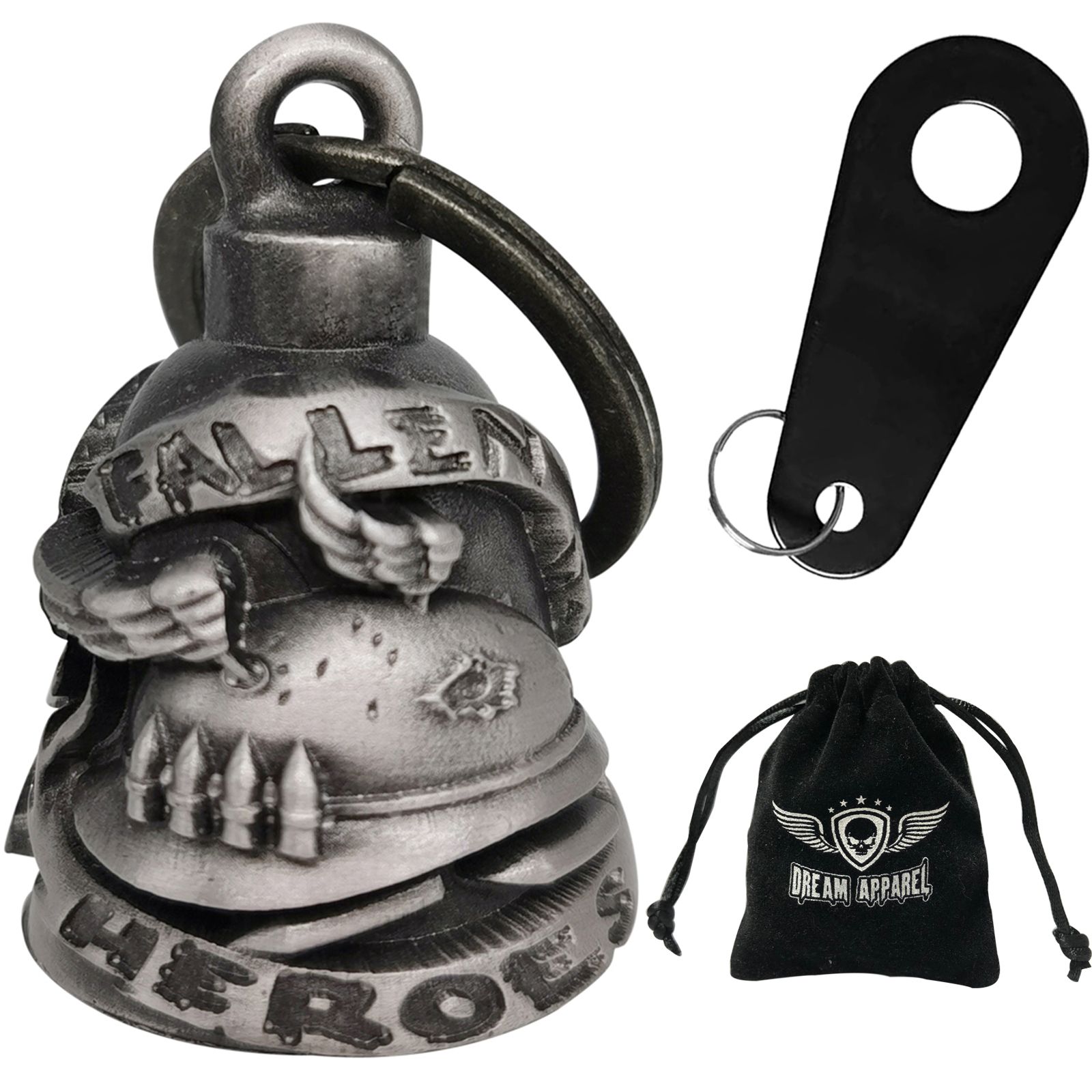 Fallen Heros Motorcycle Bell