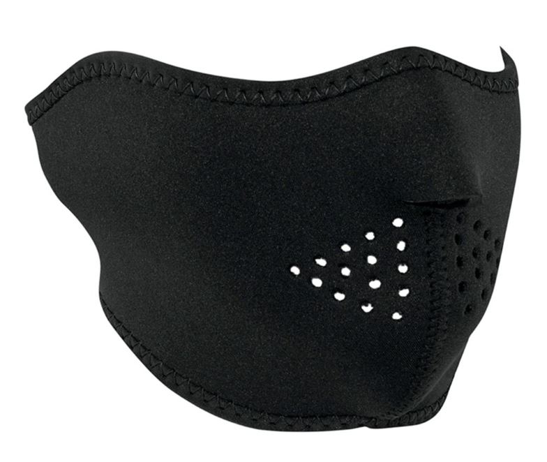 Black Half Face Mask