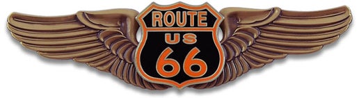 Route 66 Wings Pin