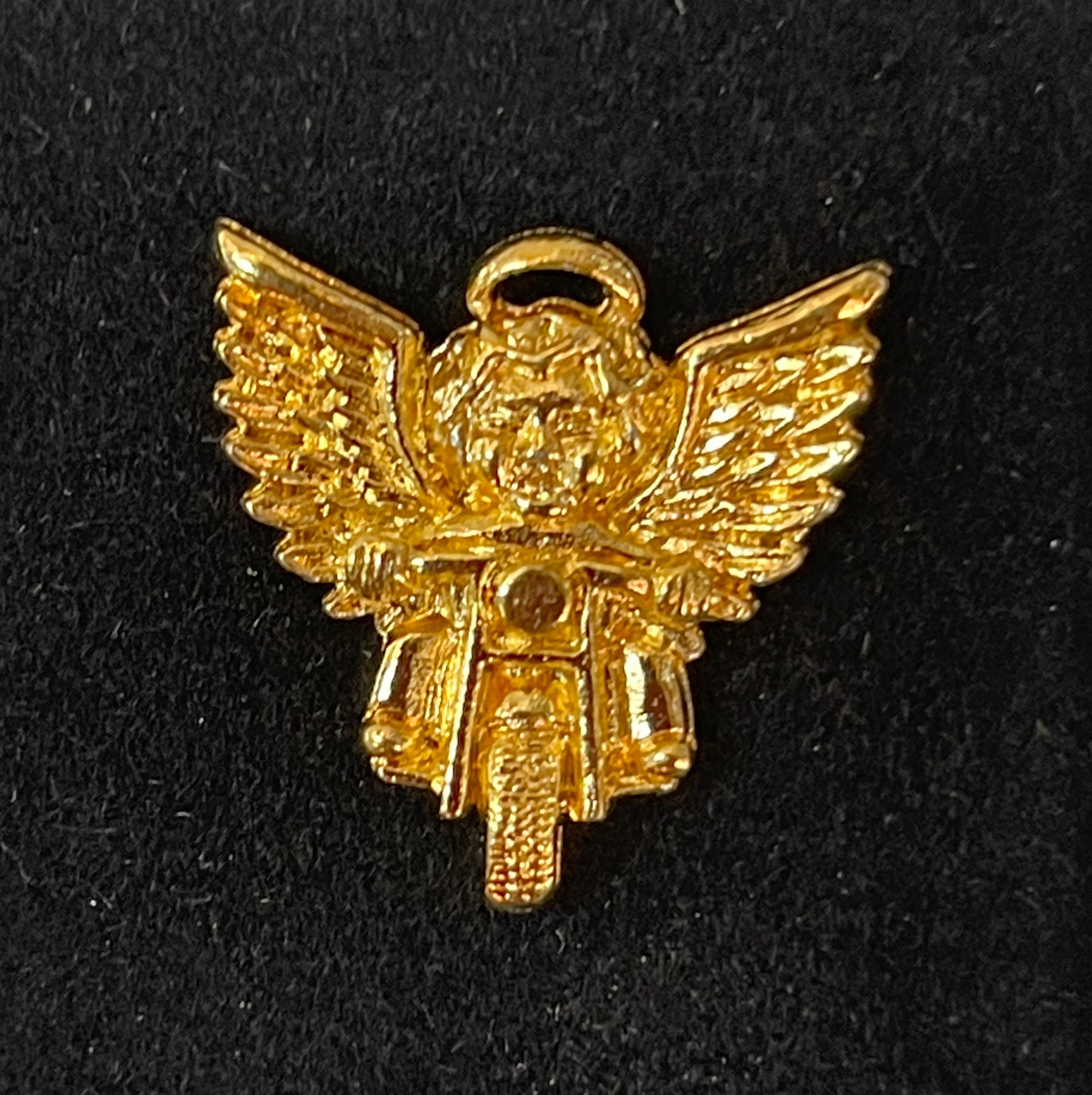 Guardian Angel Pin Gold