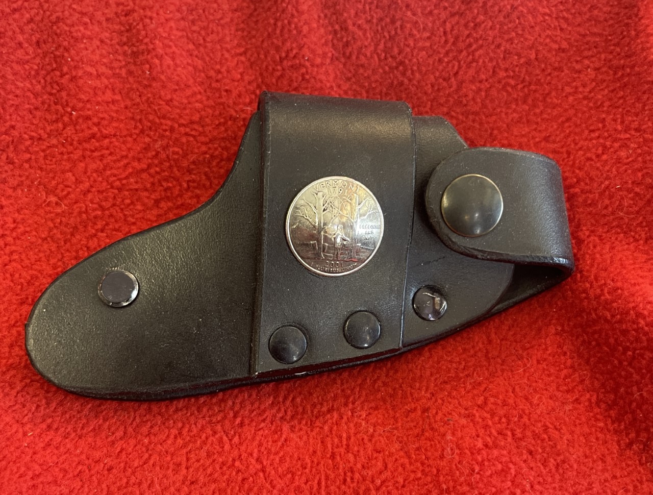 Quick Draw Knife Holster Vermont Black Out