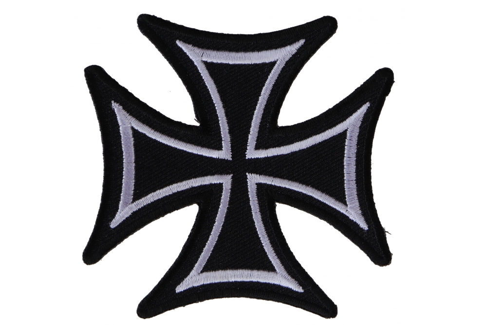 Biker Maltese Cross Patch