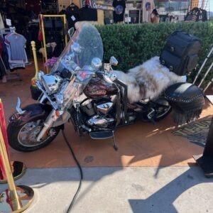 100% Genuine Icelandic Sheepskin - Motorcycle Seat Cover
