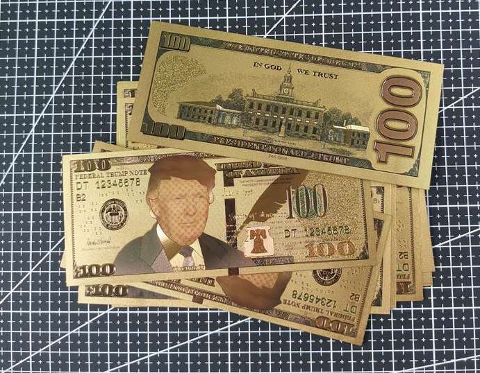 President Donald Trump $100 Bill