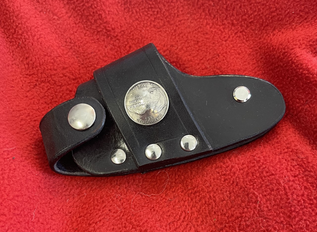 Quick Draw Knife Holster Washington Silver