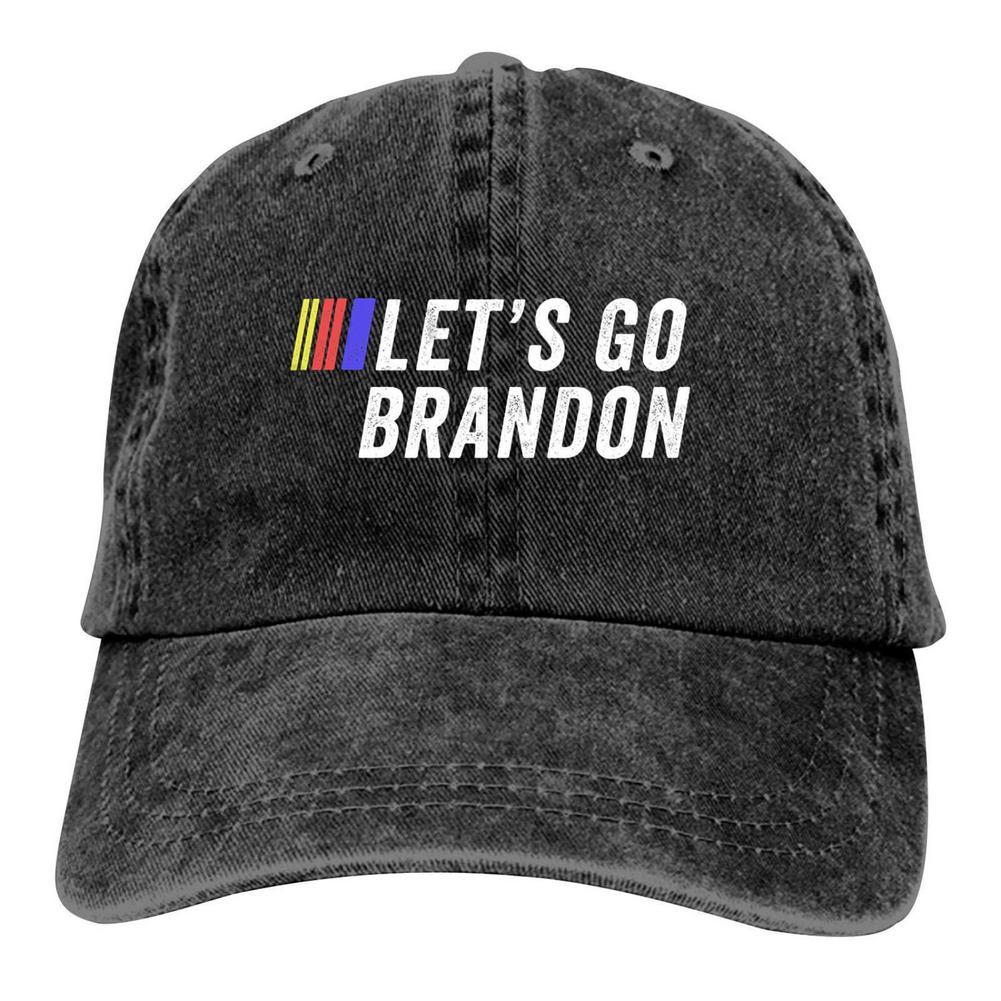 Let's Go Brandon Racing Denim Hat