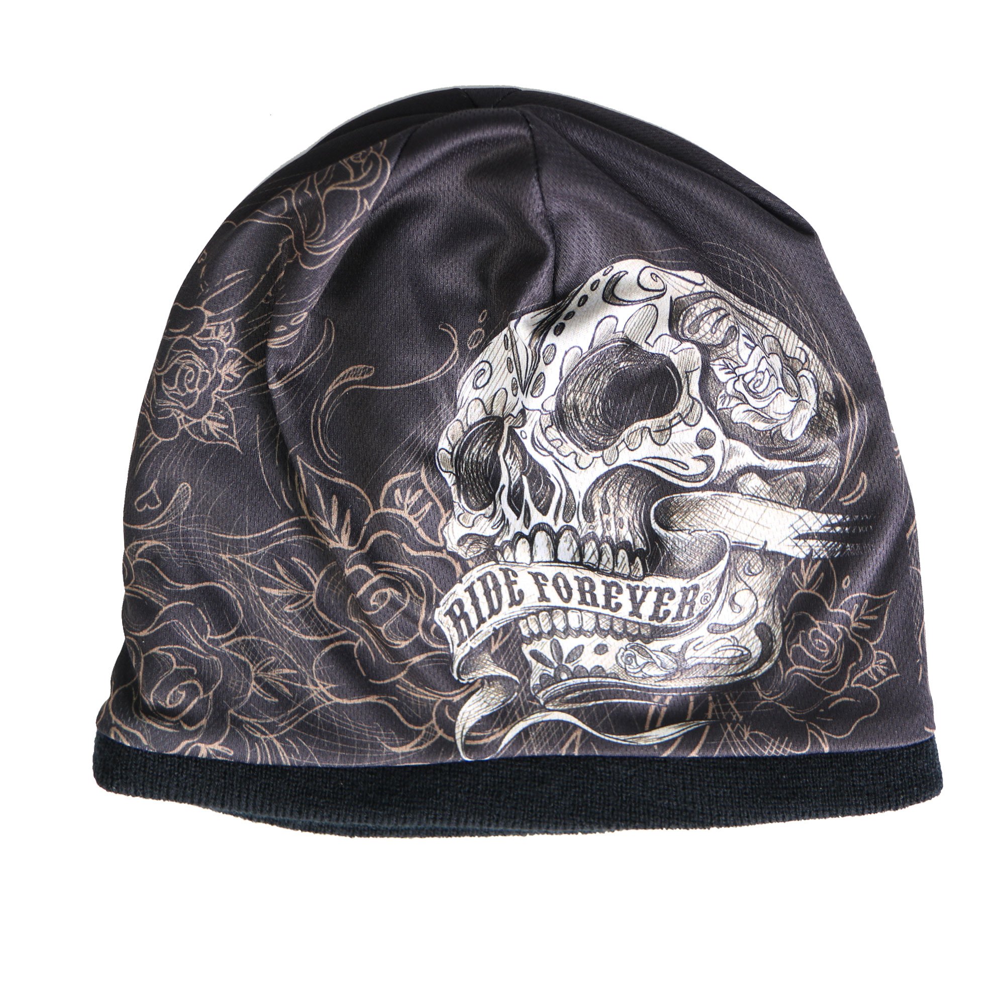 Ride Forever Skull Beanie