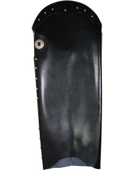 Half Chaps with Zipper and Studs