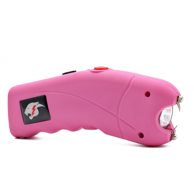 Cyclone Cheetah Stun Gun with Alarm pink