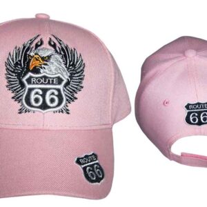 Eagle Route 66 Pink Hat