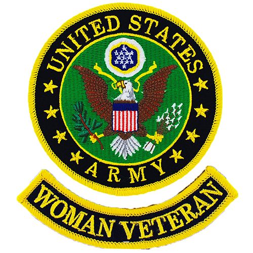 US Army Woman Veteran Patch