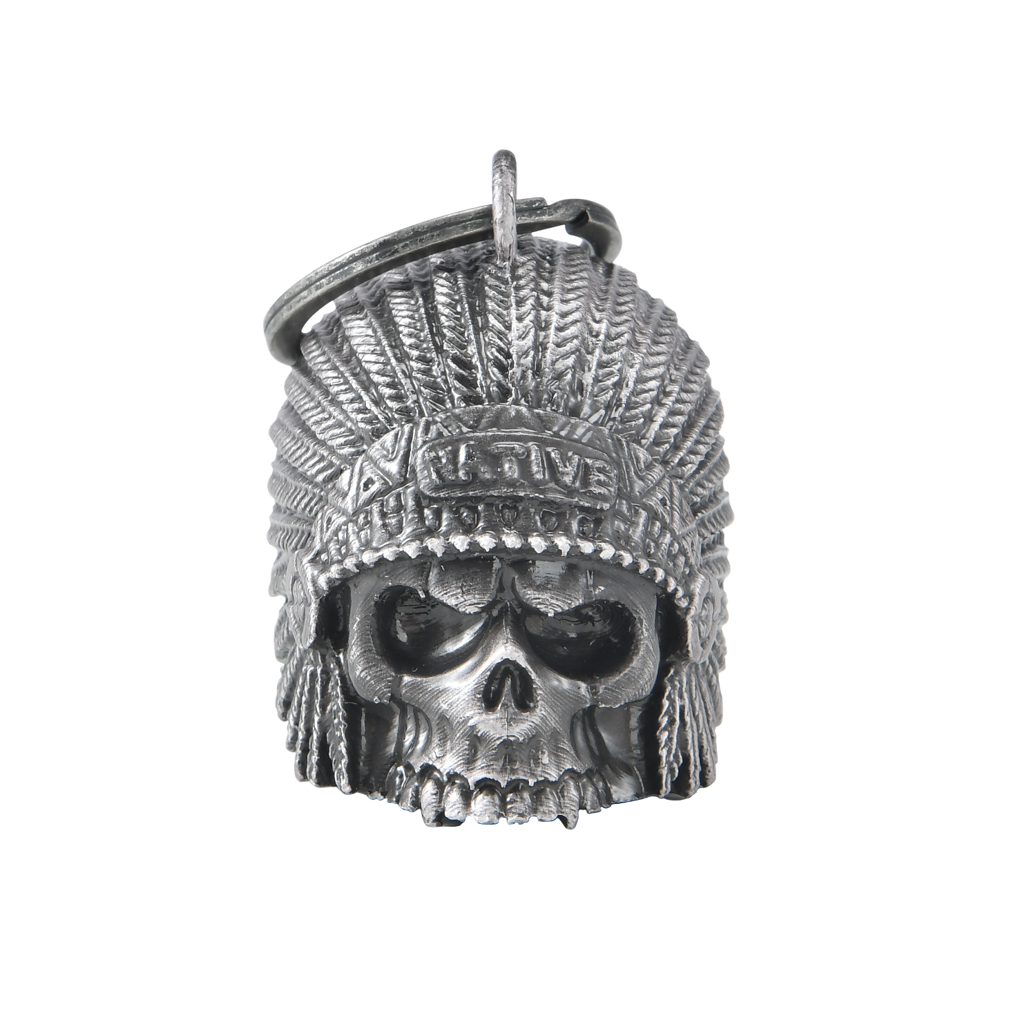 Native Skull Motorcycle Bell
