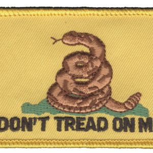DON'T TREAD ON ME Gadsden Flag Embroidered Patch