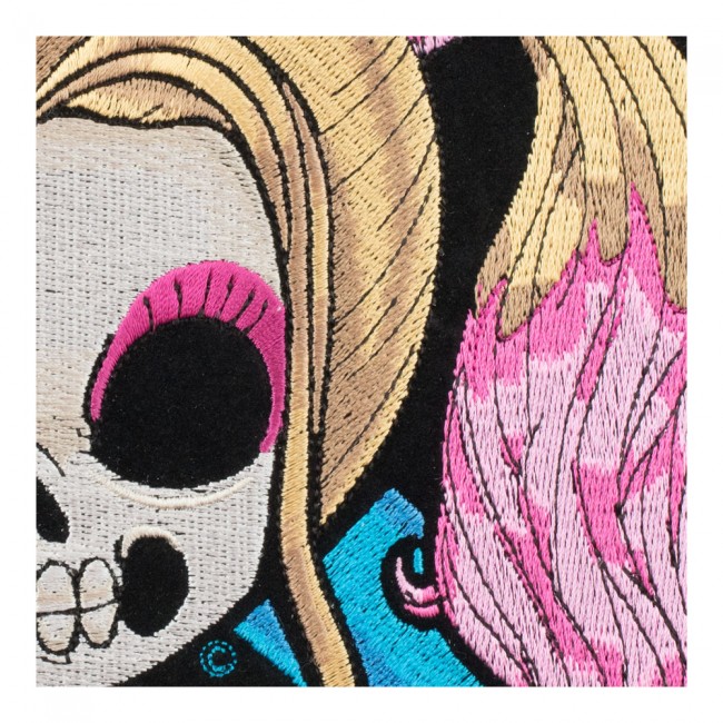 Baby Girl Skull & Crossbones Patch