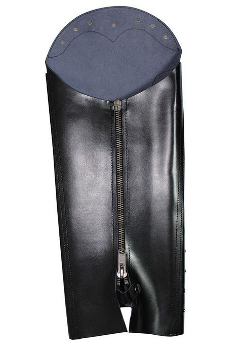 Half Chaps with Zipper and Studs
