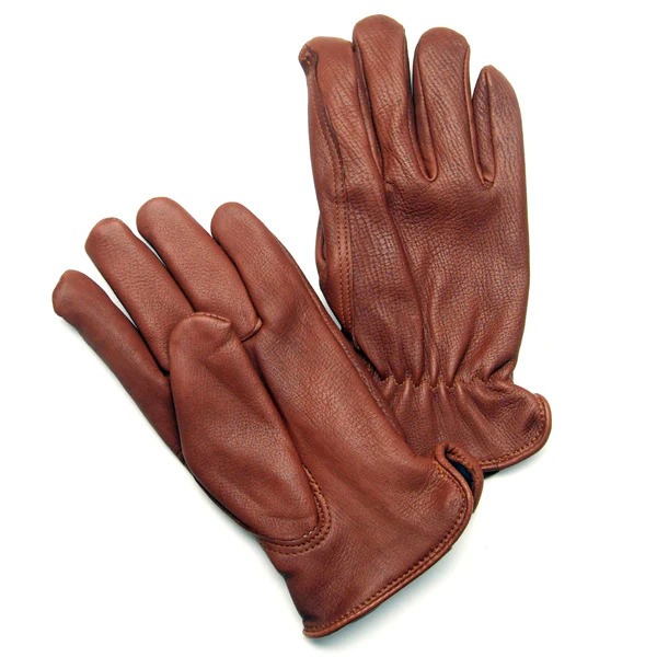 Napa Deer Skin Gloves - Brown
