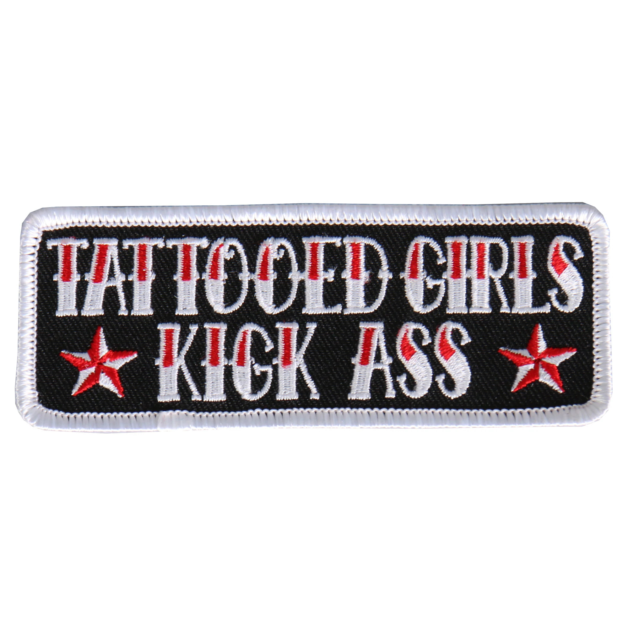 Tattooed Girls Kick Ass Patch