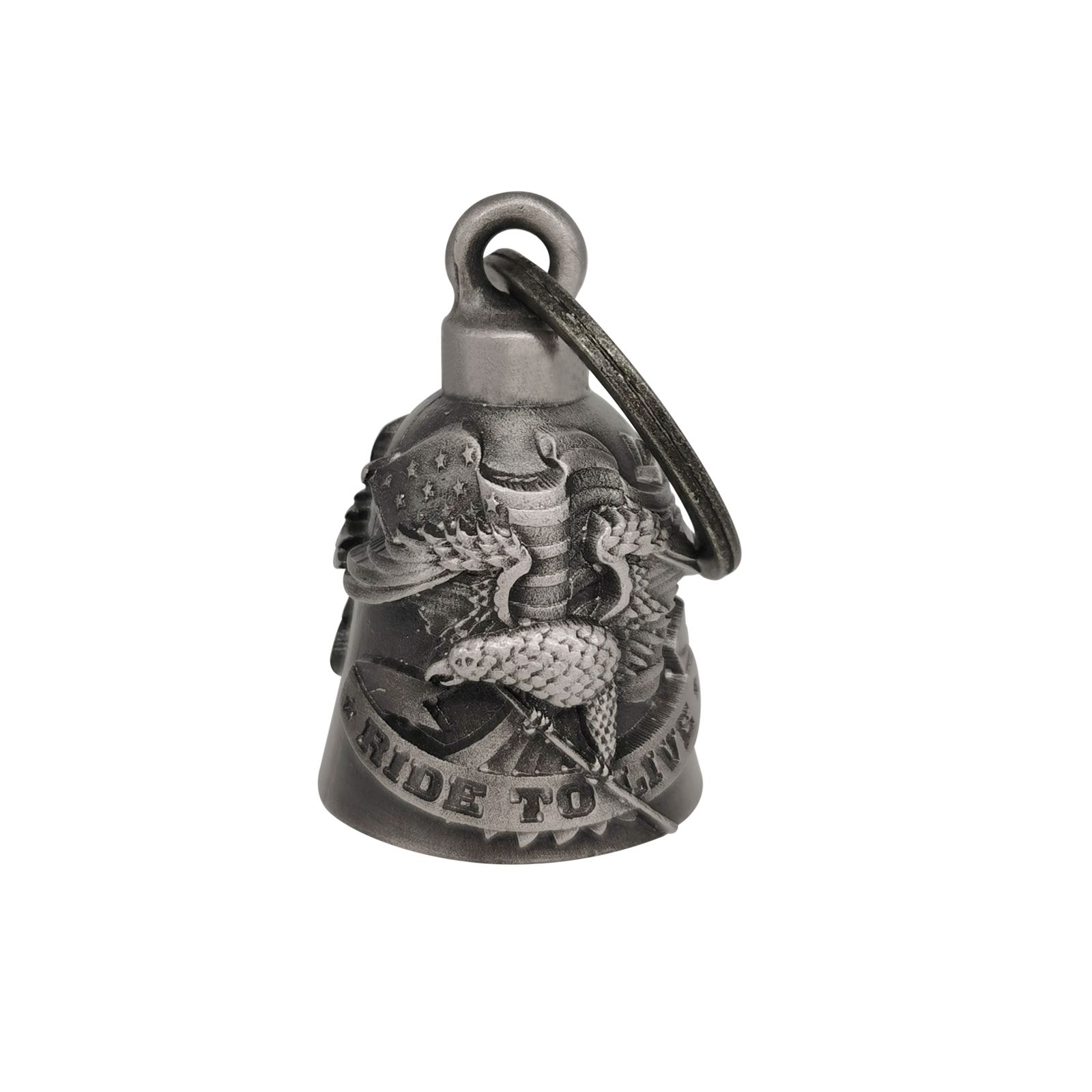 Live to Ride with Eagle Motorcycle Bell