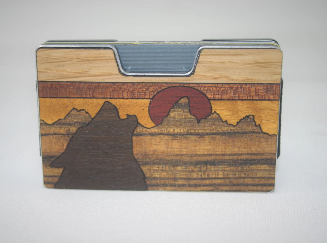 Wapiti Peaks Wolf RFID Blocking Wallet
