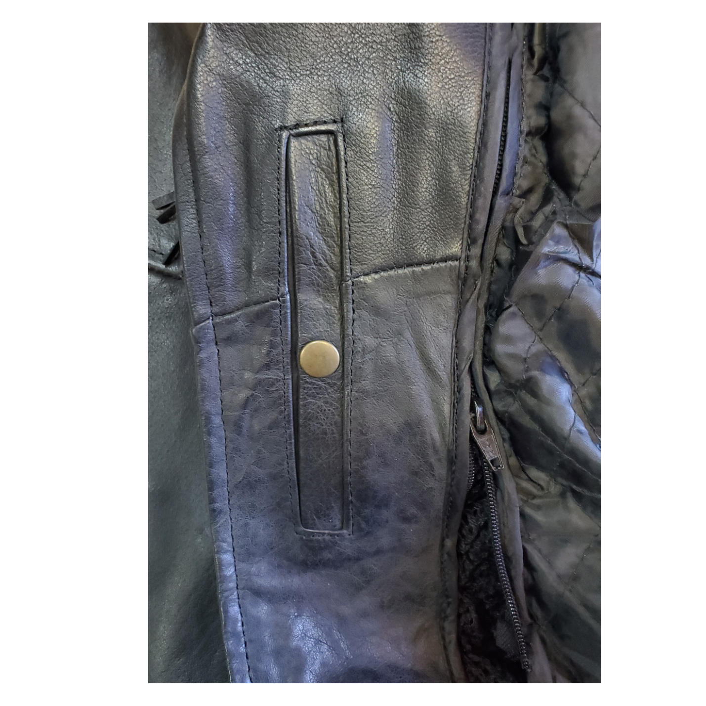 Pistol Pete Fringe Leather Jacket