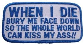 When I Die Patch