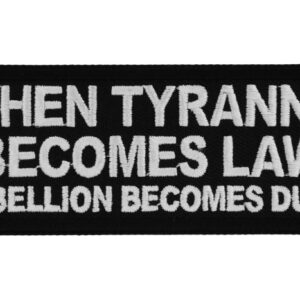 When Tyranny Becomes Law Patch