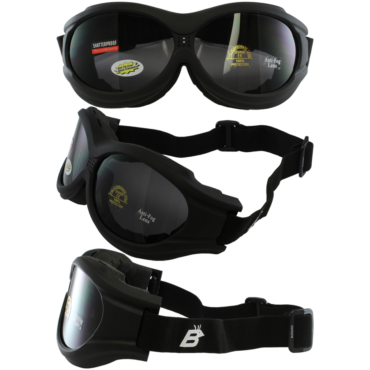 Buzzard Goggles Yellow Lens