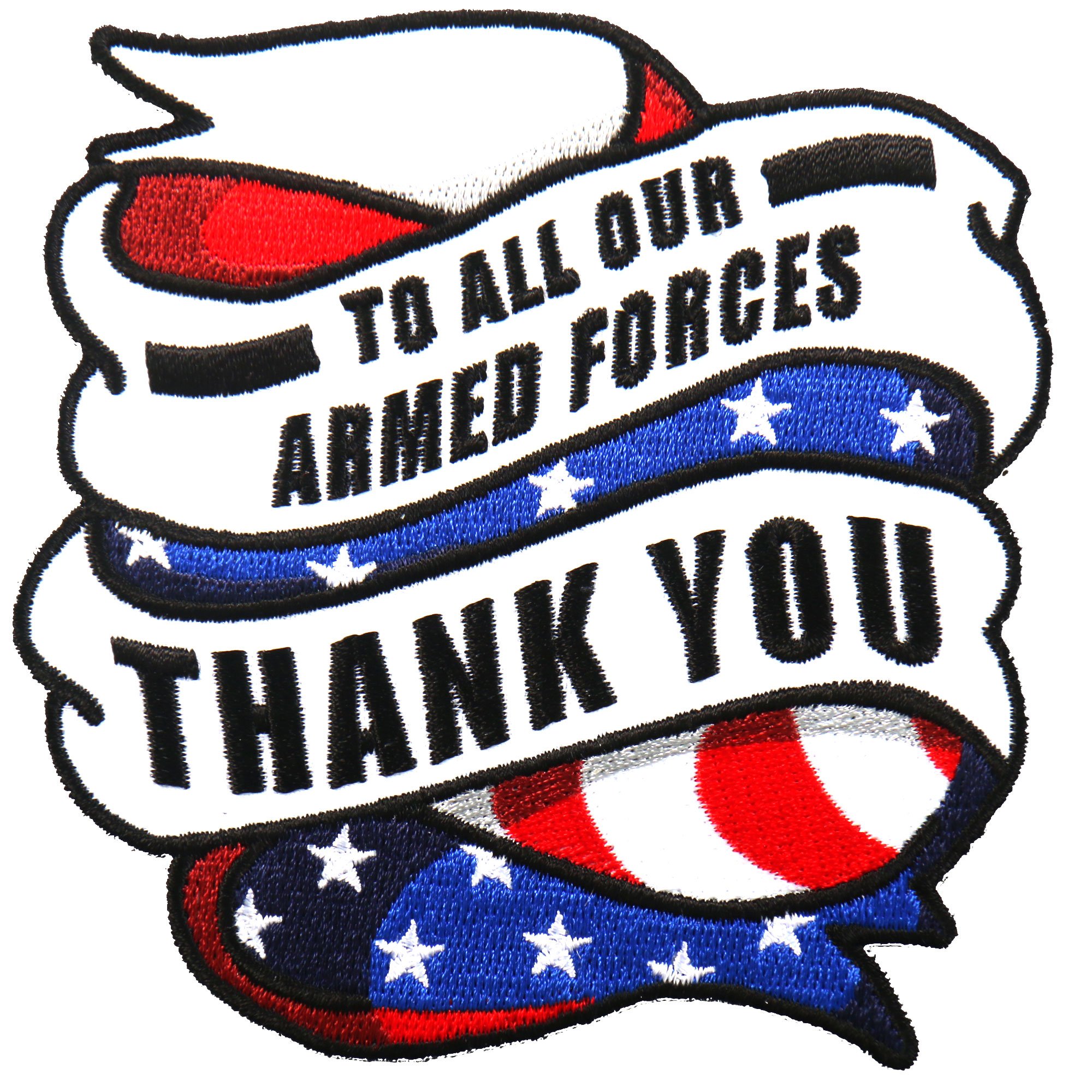 Armed Forces Thank You Patch
