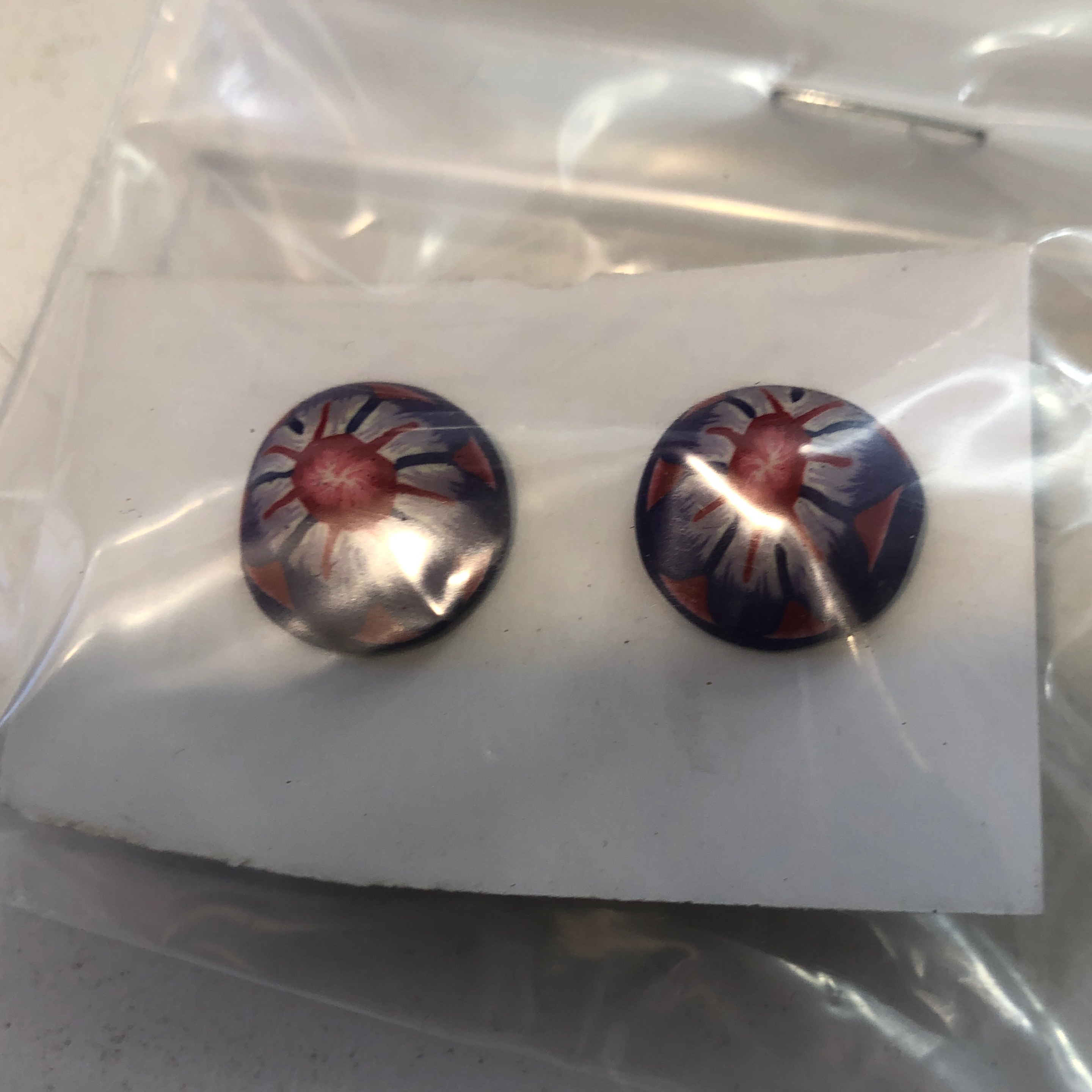 Flower Post Earrings