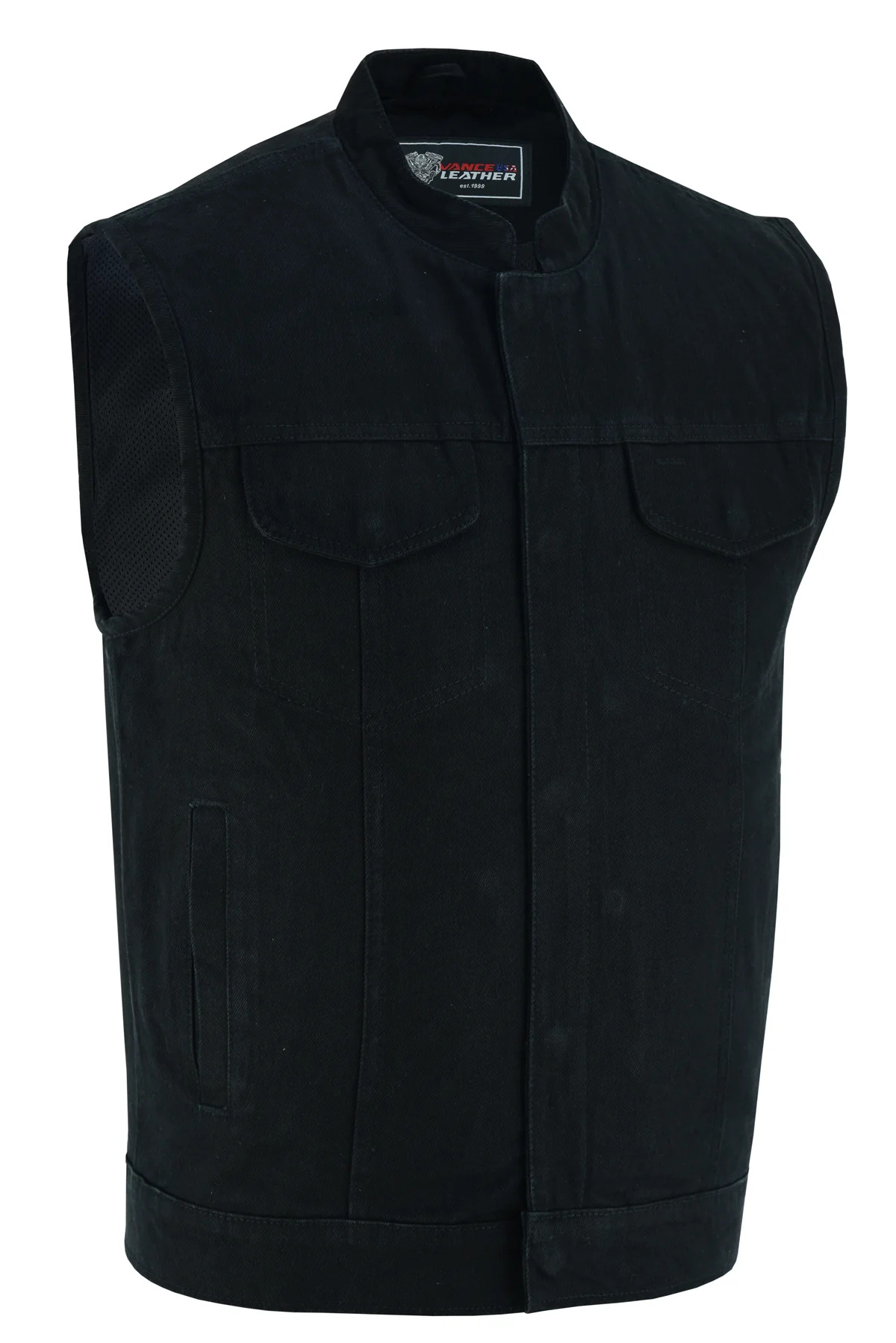 PRE-ORDER - Black Denim Vest