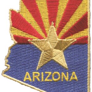 Arizona State Shape Patch